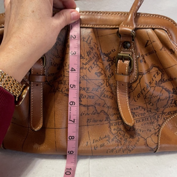 Vintage Patricia Nash brown leather shoulder bag - Picture 12 of 17